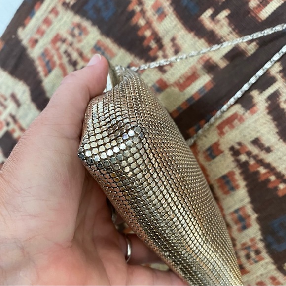 Vintage Morado metallic metal mesh handbag - Picture 10 of 12